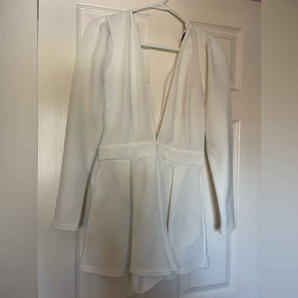 White Romper